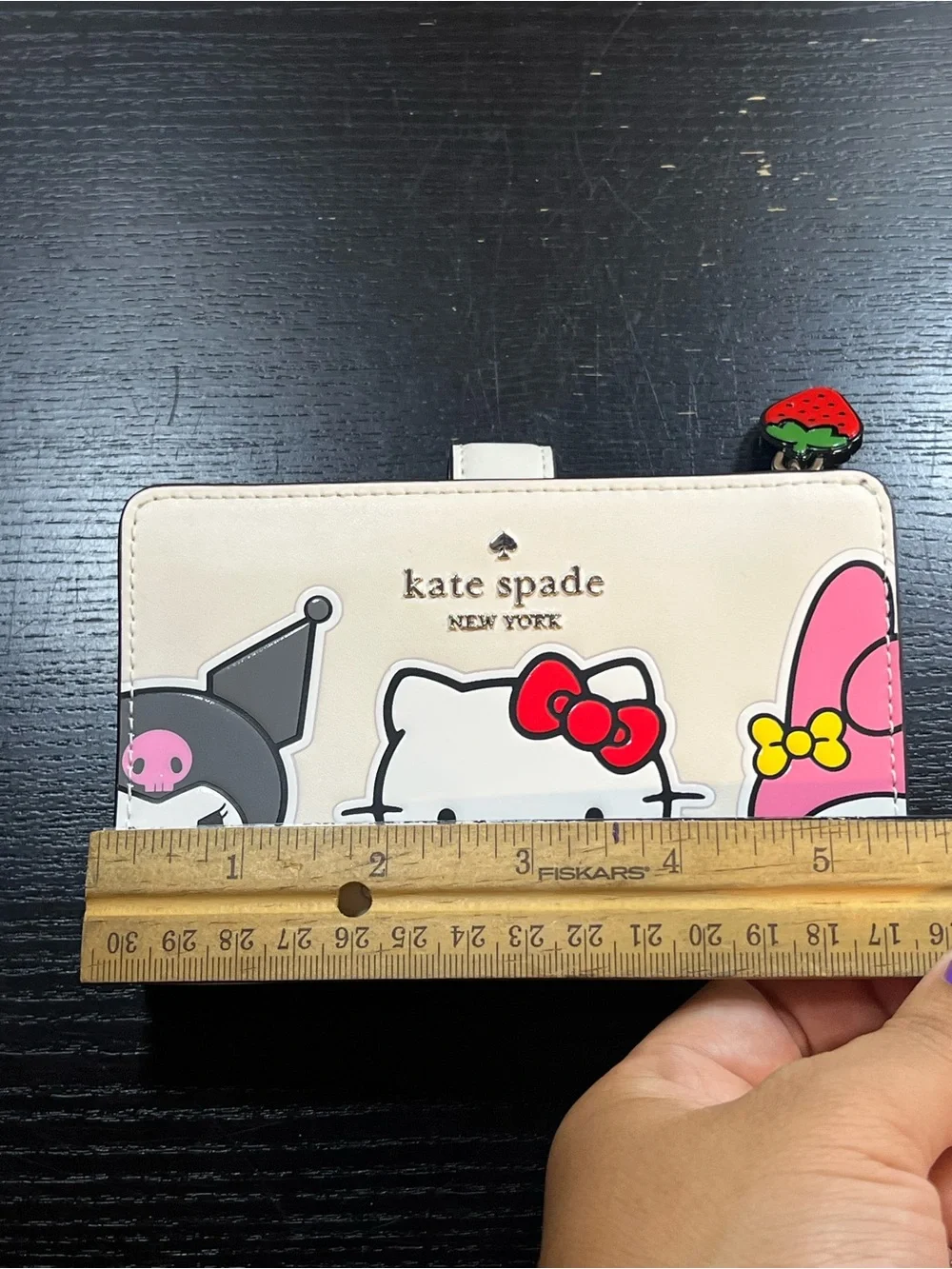Hello Kitty and Friends x Kate Spade New York medium bifold wallet